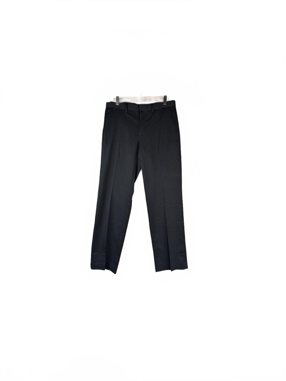Express Producer Black Flat-Front Dress Pants Size 31x30
